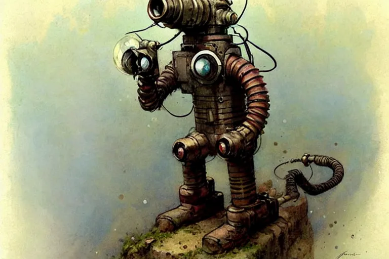 Image similar to adventurer ( ( ( ( ( 1 9 5 0 s retro future robot mouse tunneling boring machine. muted colors. ) ) ) ) ) by jean baptiste monge!!!!!!!!!!!!!!!!!!!!!!!!! chrome red