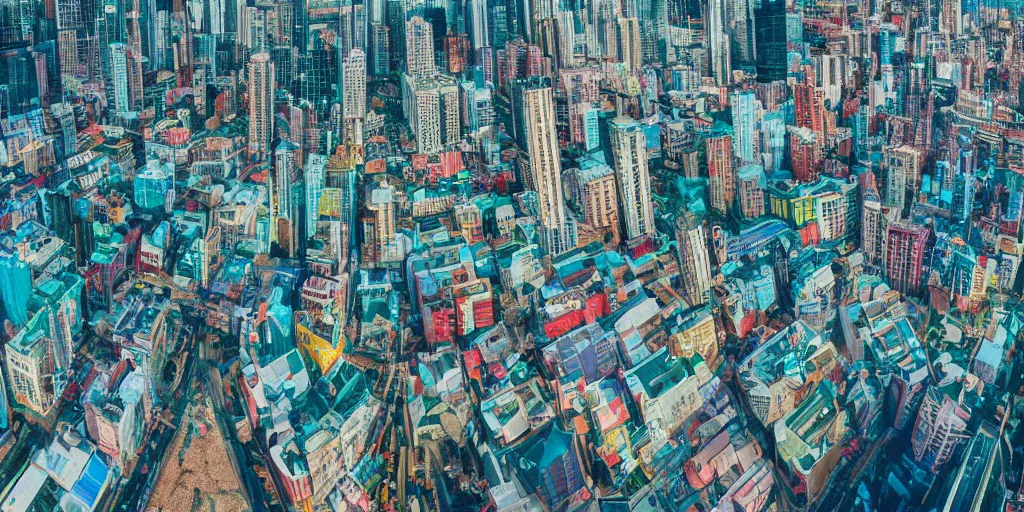 Image similar to Bustling vivid utopian city reimagined by Max Hay, fisheye lens!!!, 100mm photography, trending on artstation, 4k, 8k, lens distortion, chromatic aberration, soft focus blur, photorealistic imagery, photorealistic details, intricate, highly detailed, artstation 3d, artstation render, artstation 3d render, 3d art, unreal engine 3d, octane 3d, blender 3d, 3d landscape
