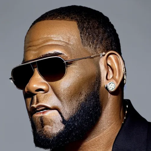 Image similar to r kelly with large earlobs