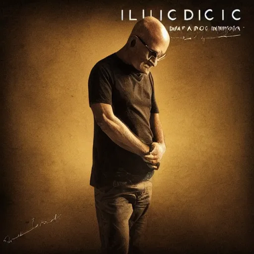 Image similar to epic music album cover, Ludovico Einaudi, trending on Artstation, award-winning art