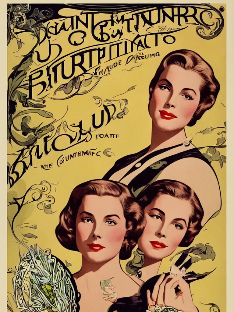 Image similar to Beautiful matte art nouveau advertisement from the distant future for the ultimate everything burrito. Detailed advertisement for a delicious everything burrito by Victor Horta featuring Grace Kelly. This burrito will change your life. Sultry, youthful, extreme beauty. Beautifully detailed poster art advertisement. perfect composition. perfection of burrito form. Extra toppings.