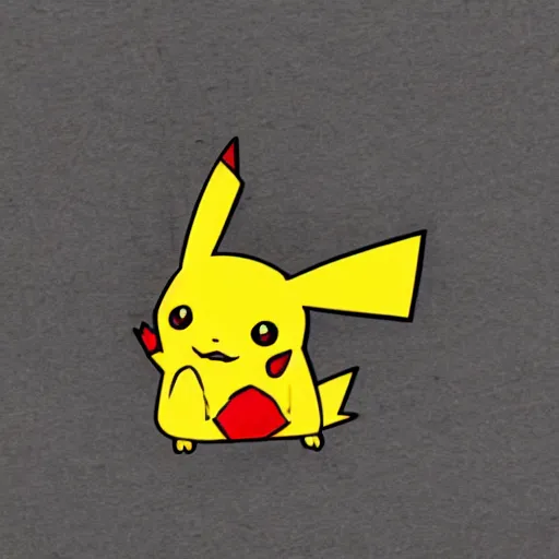 Image similar to a liquid Pikachu