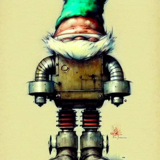 Image similar to ( ( ( ( ( 1 9 5 0 s robot knome. muted colors. ) ) ) ) ) by jean - baptiste monge!!!!!!!!!!!!!!!!!!!!!!!!!!!!!!