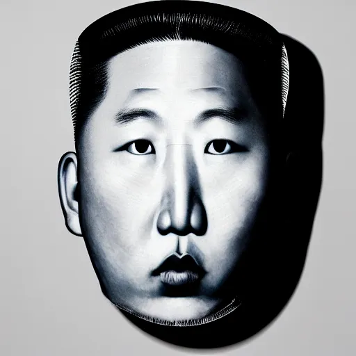 Image similar to hyperralism araki hobuyoshi style photography of hyperrealism detailed north korean kim chen with detailed face playing on detailed xbox and smoking weed in basement bedroom
