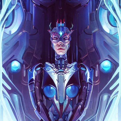 Image similar to chtulhu decepticon portrait by charles vess and james jean and erik jones and rhads, inspired byy ghost in the shell, 3 d octane render, beeple, beautiful fine face features, intricate high details, sharp, ultradetailed