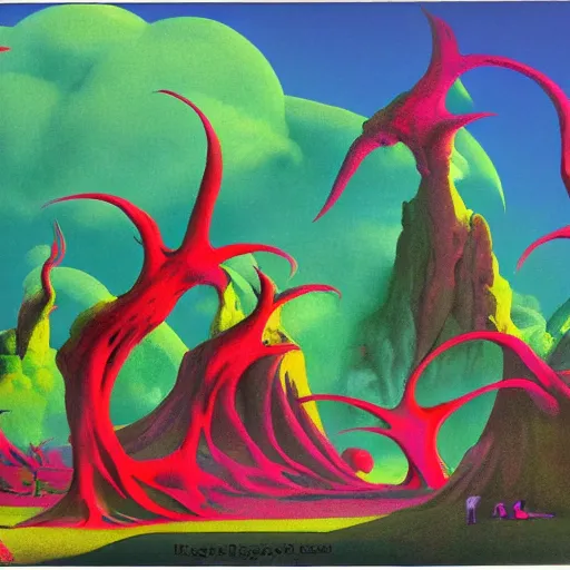 Image similar to rave part by roger dean