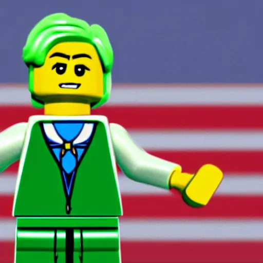 Image similar to lego hillary clinton