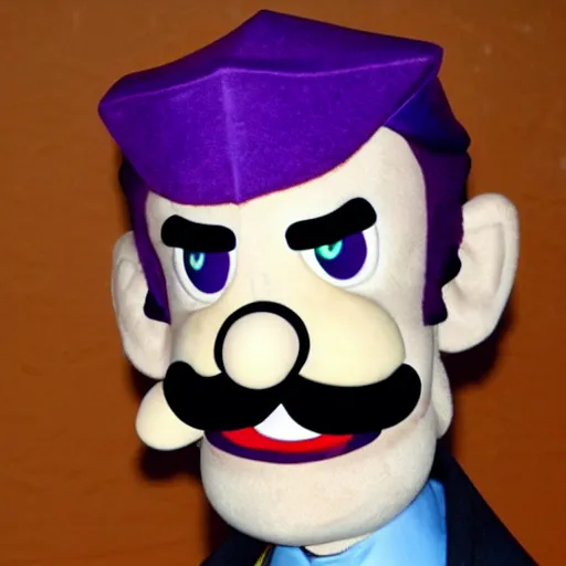 Image similar to waluigi in real life