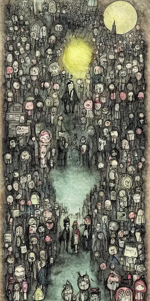 Image similar to a martin luther king jr day scene by alexander jansson