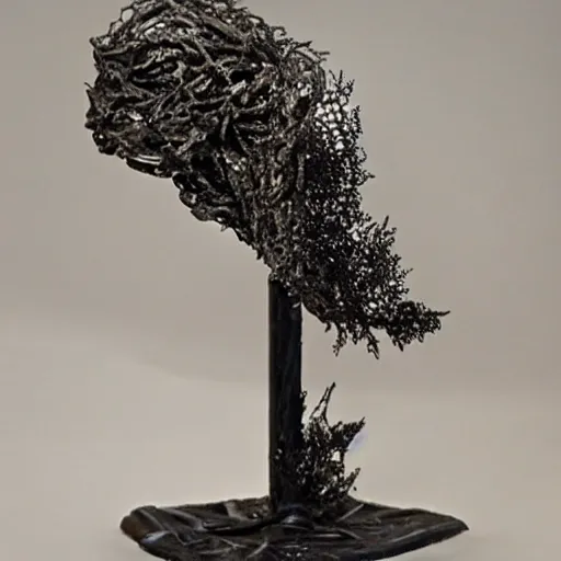 Image similar to metal sculpture of christian funnell