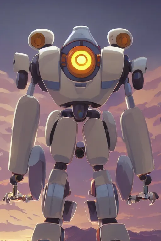 Image similar to metabots medabots medarotto medarot robot minimalist comics, behance hd by jesper ejsing, by rhads, makoto shinkai and lois van baarle, ilya kuvshinov, rossdraws global illumination ray tracing hdr radiating a glowing aura