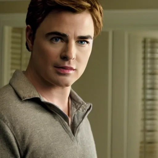 Image similar to A still of Seth MacFarlane as Carlisle Cullen in Twilight (2008), golden eyes