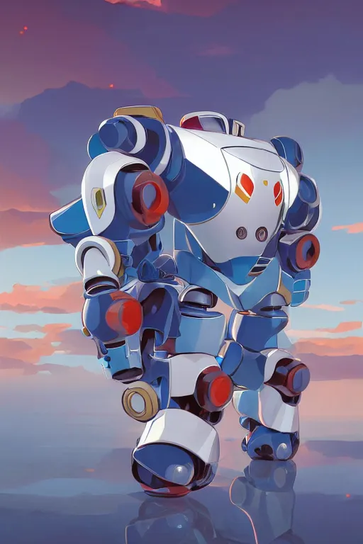 Image similar to metabots medabots medarotto medarot robot minimalist comics, behance hd by jesper ejsing, by rhads, makoto shinkai and lois van baarle, ilya kuvshinov, rossdraws global illumination ray tracing hdr radiating a glowing aura