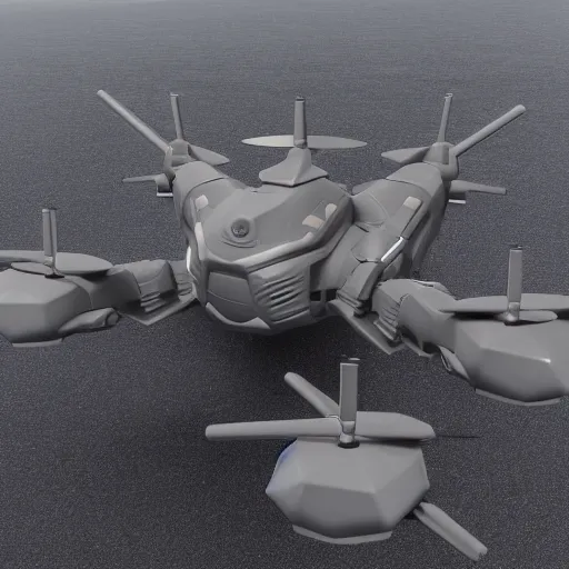 Image similar to futuristic small spherical aerial recon battle drone, hard surface, symmetrical design, highly detailed, 8 k, rendered in octane