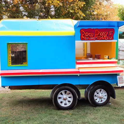 Image similar to rema 1 0 0 0 hot dog stand