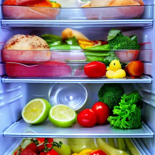 Image similar to delicious food, ready to eat, in my fridge