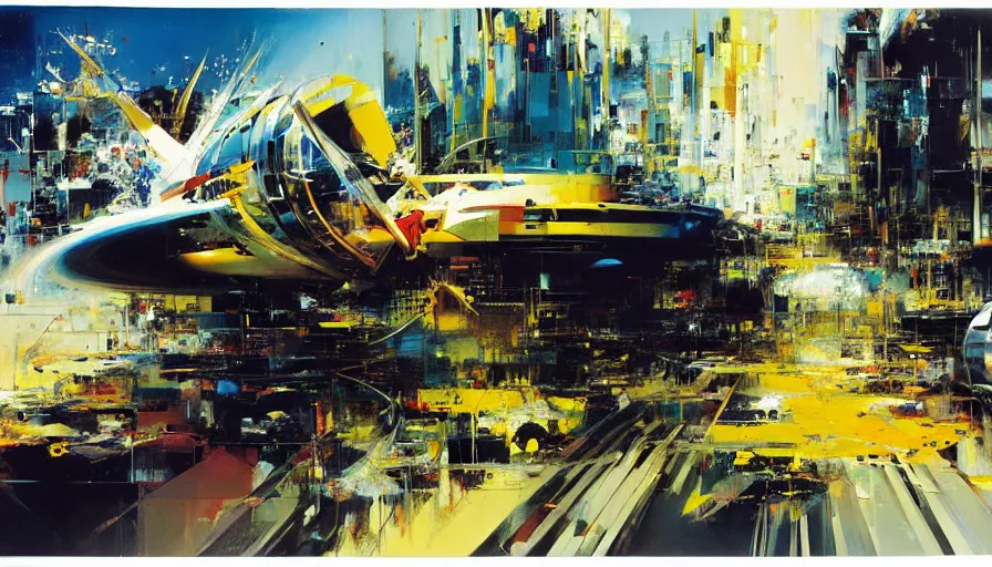 Image similar to the two complementary forces that make up all aspects and phenomena of life, by John Berkey