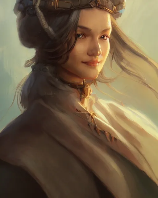 Image similar to head and shoulders portrait of a beautiful female cleric by Stanley Artgerm Lau, WLOP, Rossdraws, frank frazetta, Andrei Riabovitchev, Marc Simonetti, tranding on artstation