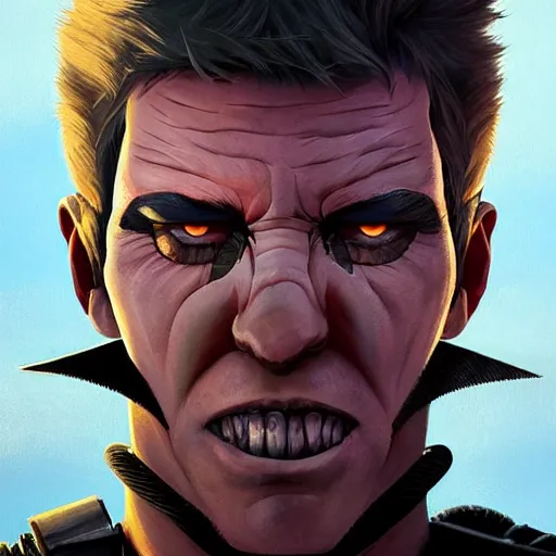 Image similar to face icon stylized minimalist mad max 2 : the road warrior, loftis, cory behance hd by jesper ejsing, by rhads, makoto shinkai and lois van baarle, ilya kuvshinov, rossdraws global illumination