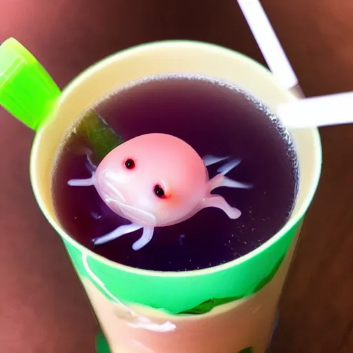 Image similar to Blobfish bubble tea