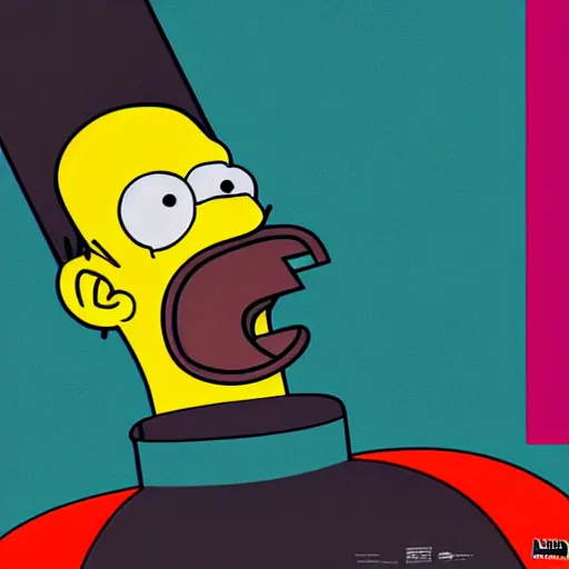 Prompt: low angle, constructivism monumental dynamic, graphic super flat style homer simpson by avant garde poet, illusion psychedelic art, shallow conceptual figurative art, cut up, flat detailed sculpture, controversial poster art, italian poster art, geometrical graffiti, no blur, low poly