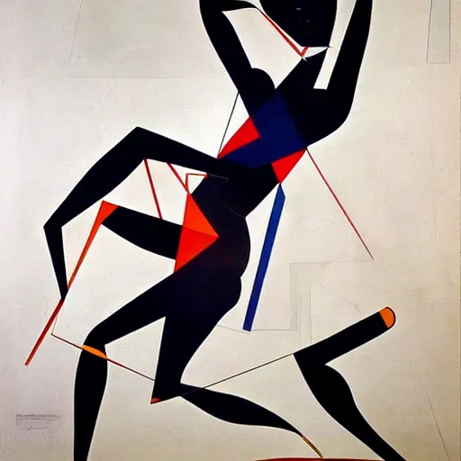 Image similar to constructivism monumental dynamic graphic super flat style figurative portrait by avant garde painter and leon bakst, illusion surreal art, highly conceptual figurative art, intricate detailed illustration drawing, controversial poster art, geometrical drawings, no blur