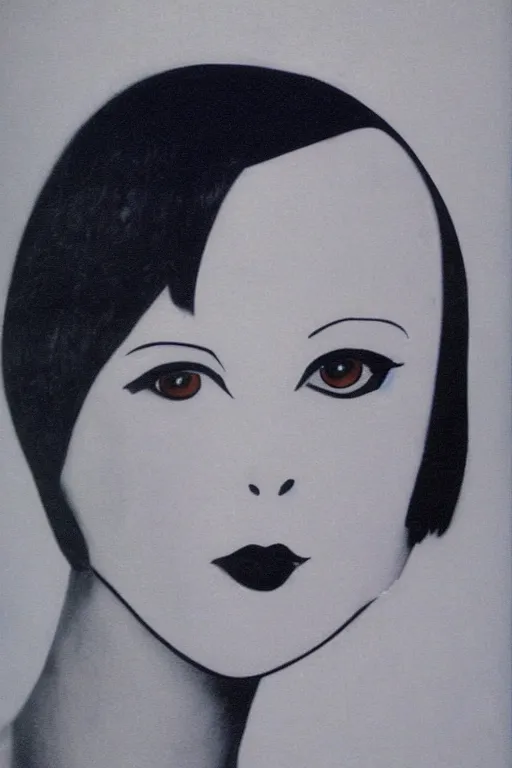 Image similar to graffiti of 2 2 yeard old mary louise brooks, 1 9 8 0 s graffiti by zephyr