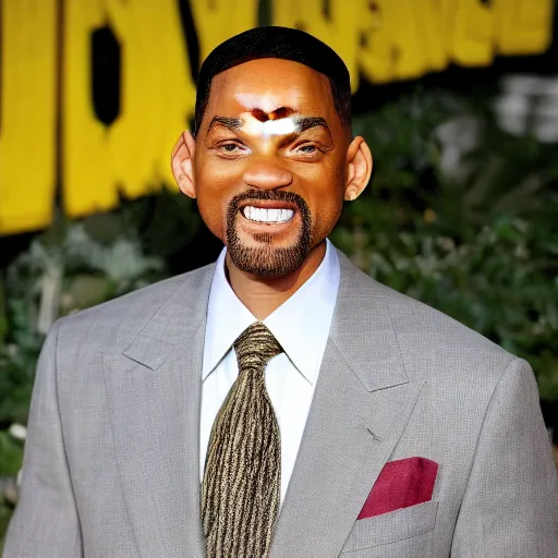 Image similar to Will Smith smokes weed