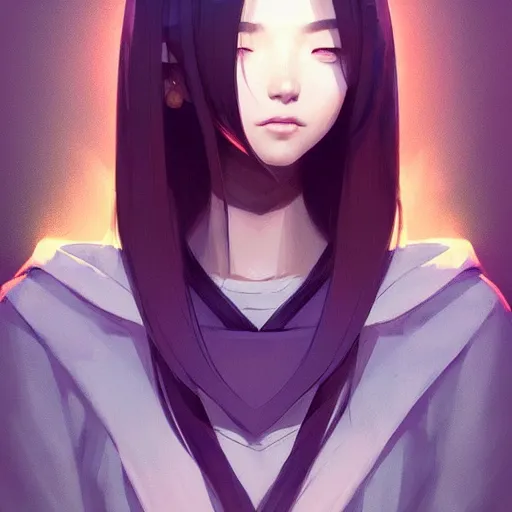 Image similar to a beautiful illustration of rosstran's nima character design, by guweiz and wlop and ilya kuvshinov and artgerm and makoto shinkai and studio ghibli, symmetrical eyes, aesthetic, gorgeous, stunning, alluring, attractive, artstation, deviantart, pinterest, digital art