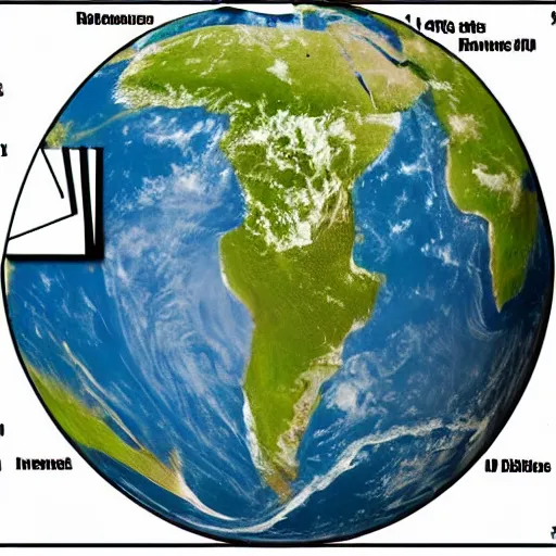 Image similar to the earth turning inside out in four dimensions