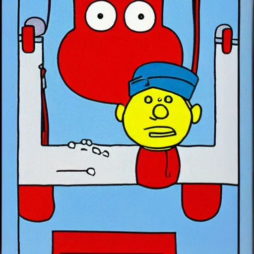 Image similar to little mr toilet face by roger hargreaves and jim henson