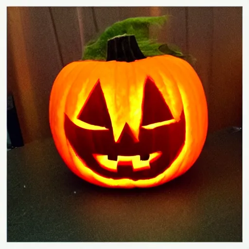 Prompt: jackolantern profile picture