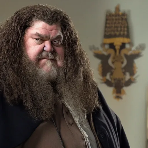 Image similar to Hagrid as the president of the United States