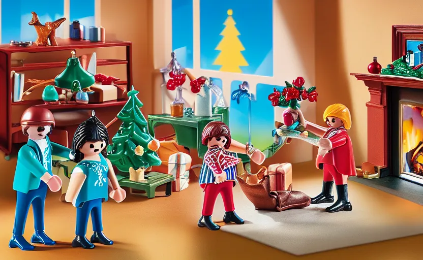 Image similar to playmobil 12-days-of-Christmas photograph