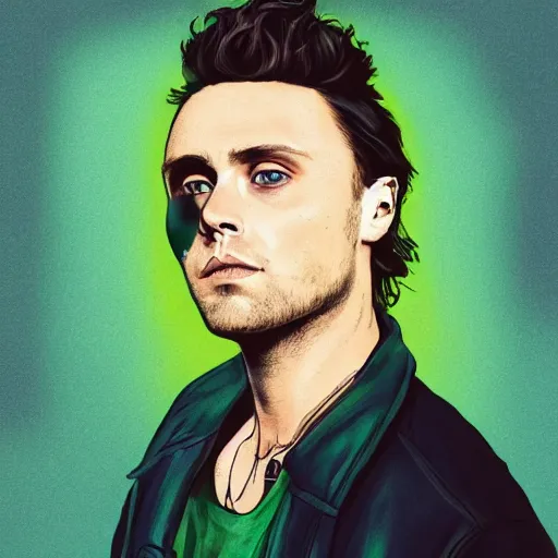 Image similar to mikky ekko in the style of andrews, esao