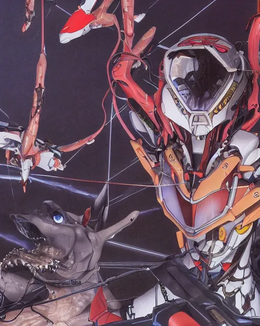 Image similar to evangelion by ayami kojima, hd, hyper detailed, 4 k