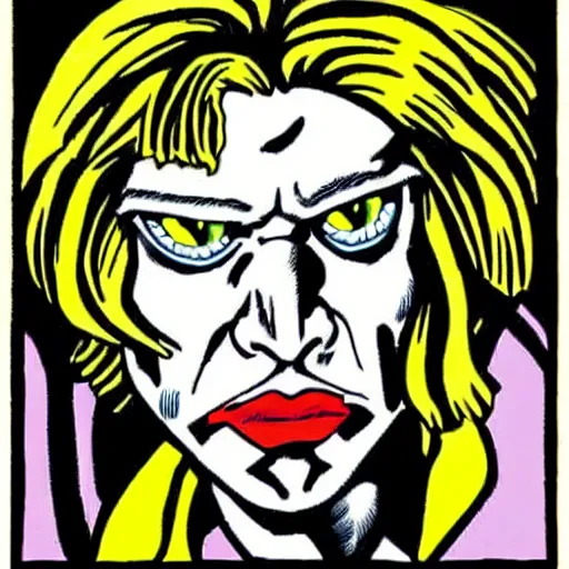 Image similar to Mutant boy covered in painful pimples, by Rob Zombie and Roy Lichtenstein