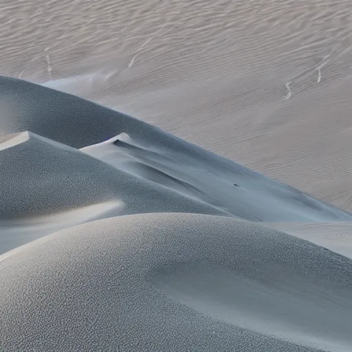 Image similar to sand dunes on an alien planet