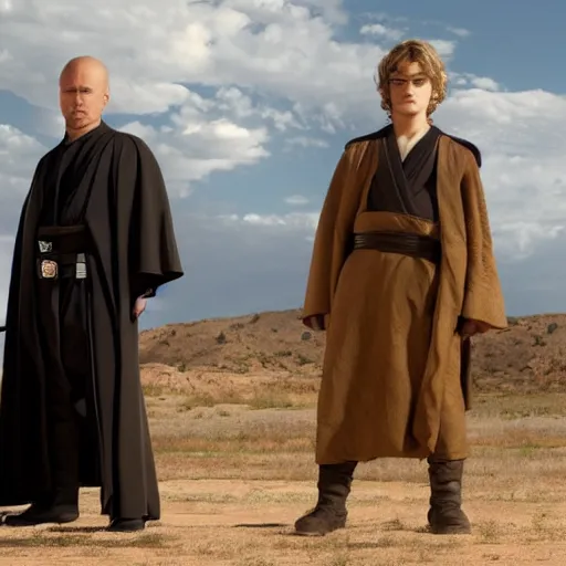 Prompt: anakin Skywalker in breaking bad