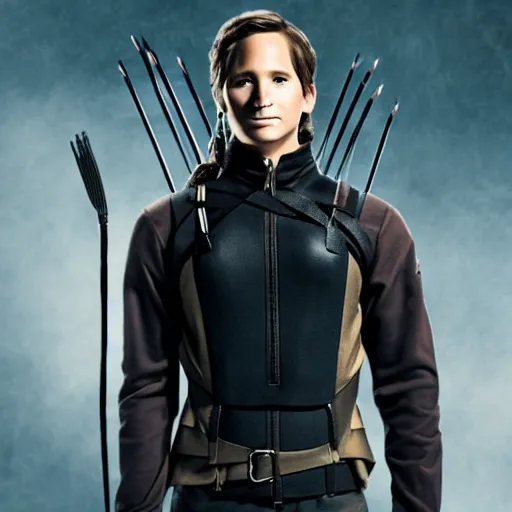 Prompt: male katniss everdeen