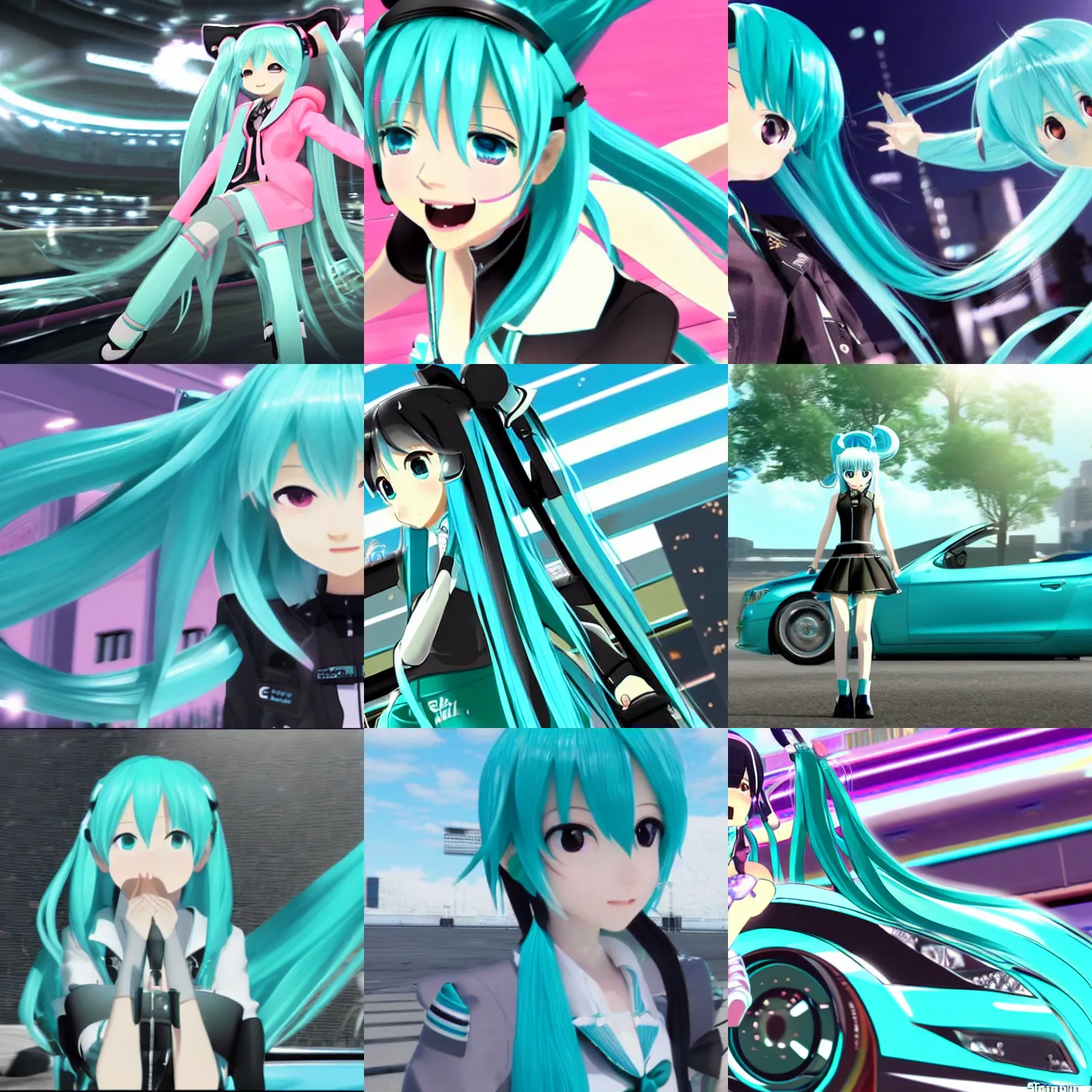 A Still Of Hatsune Miku In Grand Thest Auto V 2 0 1 Stable 