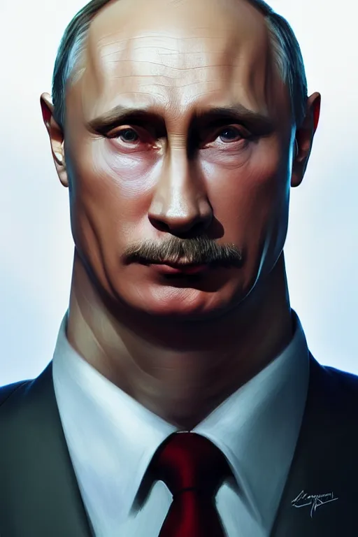 Image similar to vladimir putin as a robotnik, realistic portrait, symmetrical, highly detailed, digital painting, artstation, concept art, smooth, sharp focus, illustration, cinematic lighting, art by artgerm and greg rutkowski and alphonse mucha