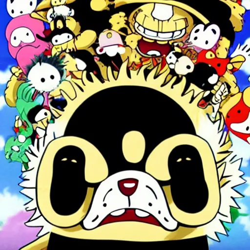 Image similar to kuma in onepiece by oda eiichiro, by toei animation