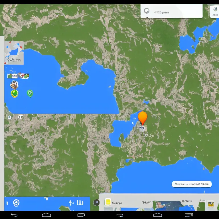 Image similar to google maps screenshot