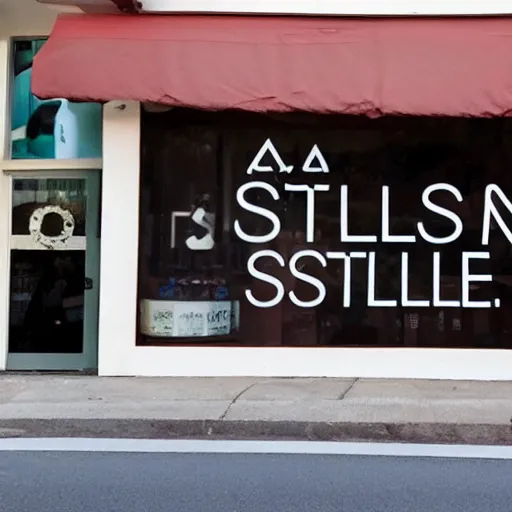 Prompt: a storefront sign saying'stable!!!! diffusion!!!! is the best!!! ', 4 k, 8 k