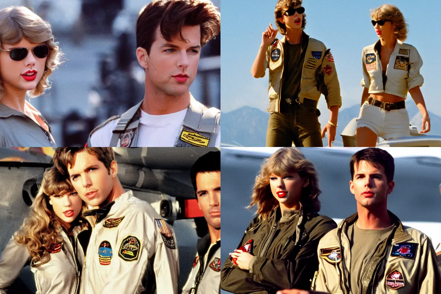 Prompt: taylor swift in top gun