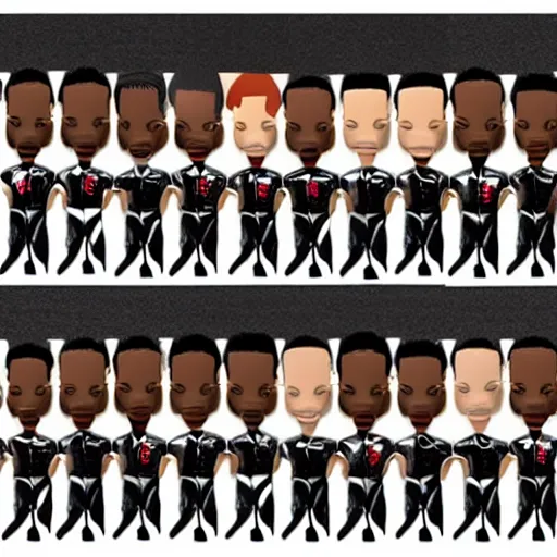 Image similar to single michael jackson, michael jackson, black panther, michael jackson, michael jackson, michael jackson, michael jackson, michael jackson, ( ( ( mickey mouse ) ) ), nendroid, stephen bliss style