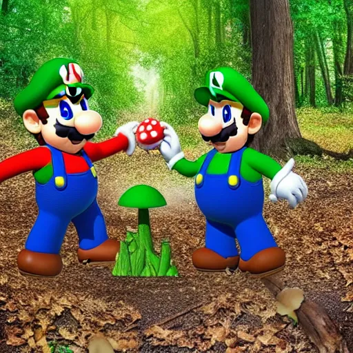 Mario, Luigi e cogumelos invadem a Mini-Fazenda