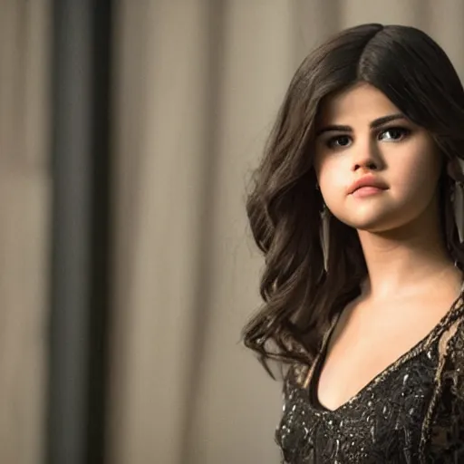 Image similar to still of selena gomez in westworld tv series