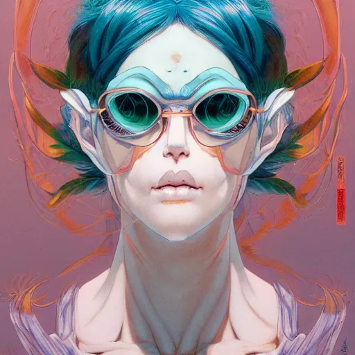 Prompt: prompt : glorious character portrait soft light painted by james jean and katsuhiro otomo and erik jones, inspired by evangeleon anime, smooth face feature, intricate oil painting, high detail illustration, sharp high detail, manga and anime 1 9 9 9